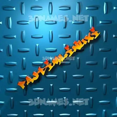 pajtimlinuxi in Grid Style style - 3D name wallpaper