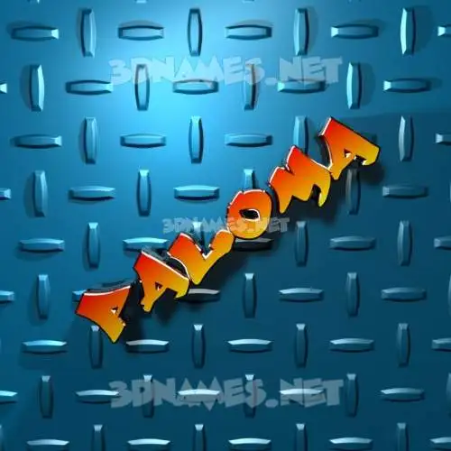 paloma in Grid Style style - 3D name wallpaper paloma in Grid Style style - 3D name wallpaper