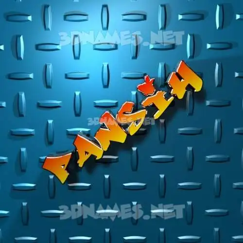 pansih in Grid Style style - 3D name wallpaper pansih in Grid Style style - 3D name wallpaper