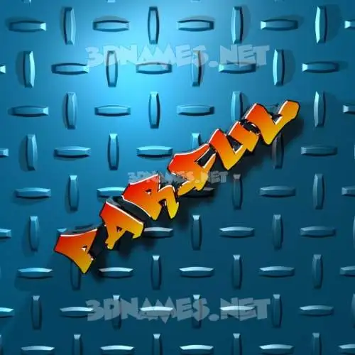 parful in Grid Style style - 3D name wallpaper parful in Grid Style style - 3D name wallpaper