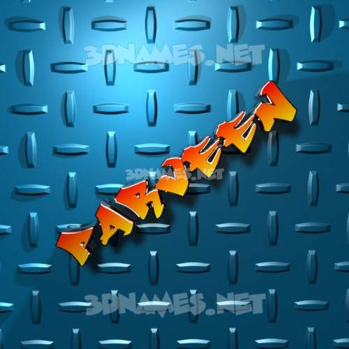Preview of Grid Style 3D name for Preview of Grid Style 3D name for