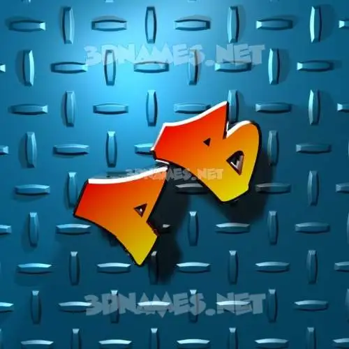 pb in Grid Style style - 3D name wallpaper pb in Grid Style style - 3D name wallpaper