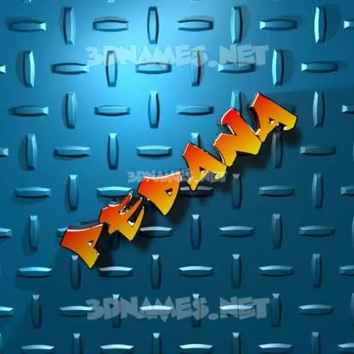 pedana in Grid Style style - 3D name wallpaper pedana in Grid Style style - 3D name wallpaper