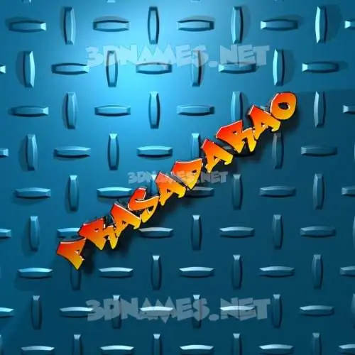 prasadarao in Grid Style style - 3D name wallpaper