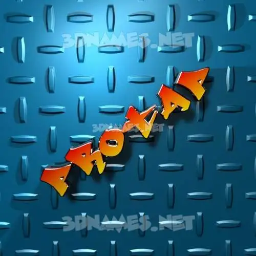 protap in Grid Style style - 3D name wallpaper