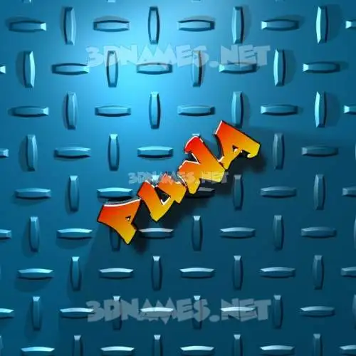 puna in Grid Style style - 3D name wallpaper puna in Grid Style style - 3D name wallpaper