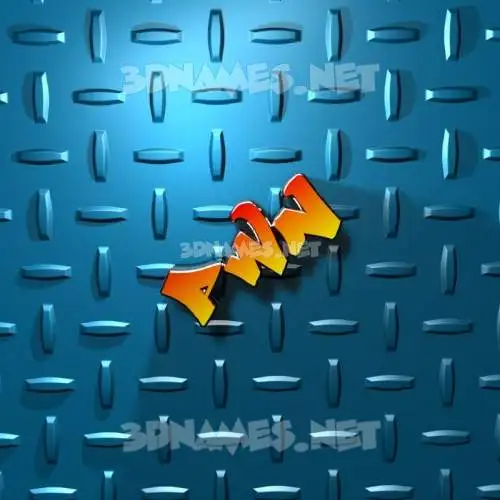 pwn in Grid Style style - 3D name wallpaper