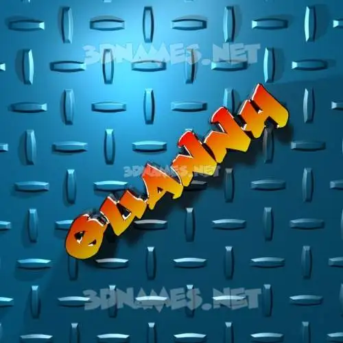 quannh in Grid Style style - 3D name wallpaper