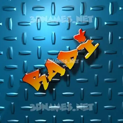 radi in Grid Style style - 3D name wallpaper radi in Grid Style style - 3D name wallpaper