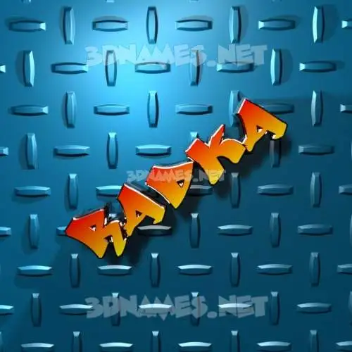 radka in Grid Style style - 3D name wallpaper radka in Grid Style style - 3D name wallpaper