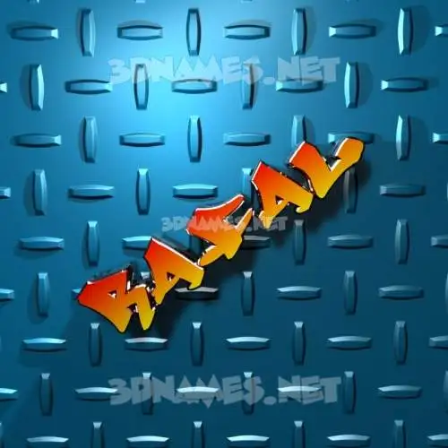 rafal in Grid Style style - 3D name wallpaper rafal in Grid Style style - 3D name wallpaper