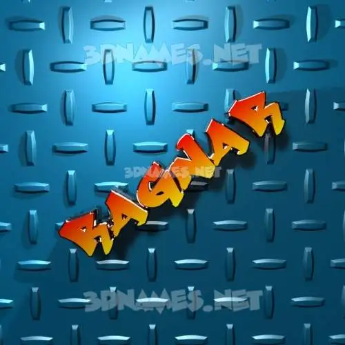 ragnar in Grid Style style - 3D name wallpaper ragnar in Grid Style style - 3D name wallpaper