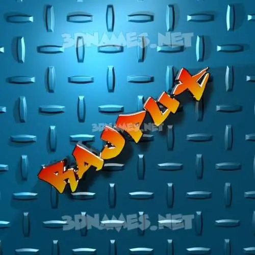 rajput in Grid Style style - 3D name wallpaper