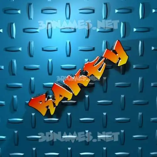 rakey in Grid Style style - 3D name wallpaper rakey in Grid Style style - 3D name wallpaper