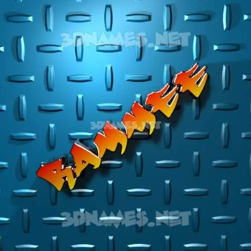 rammee in Grid Style style - 3D name wallpaper rammee in Grid Style style - 3D name wallpaper