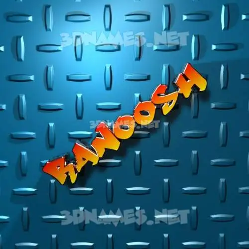 ranoosh in Grid Style style - 3D name wallpaper ranoosh in Grid Style style - 3D name wallpaper