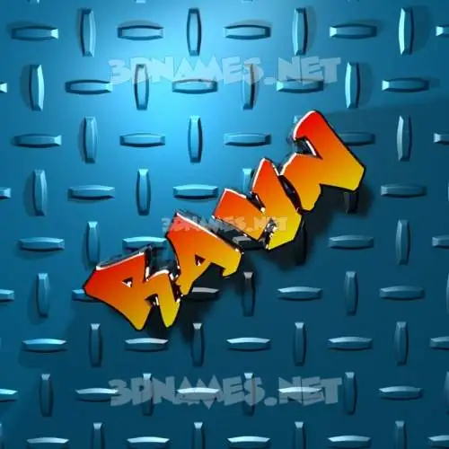 rayn in Grid Style style - 3D name wallpaper rayn in Grid Style style - 3D name wallpaper