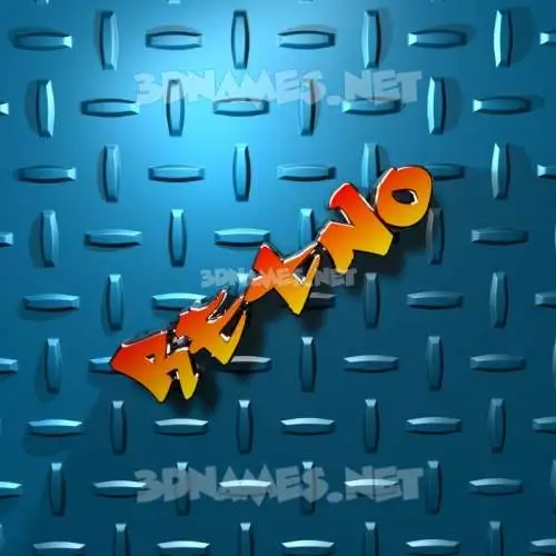 retno in Grid Style style - 3D name wallpaper retno in Grid Style style - 3D name wallpaper