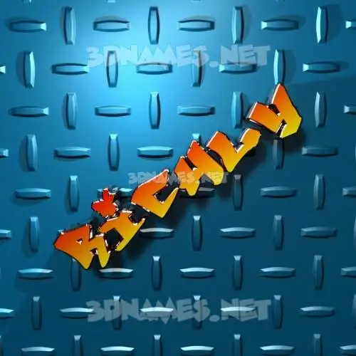 richly in Grid Style style - 3D name wallpaper richly in Grid Style style - 3D name wallpaper