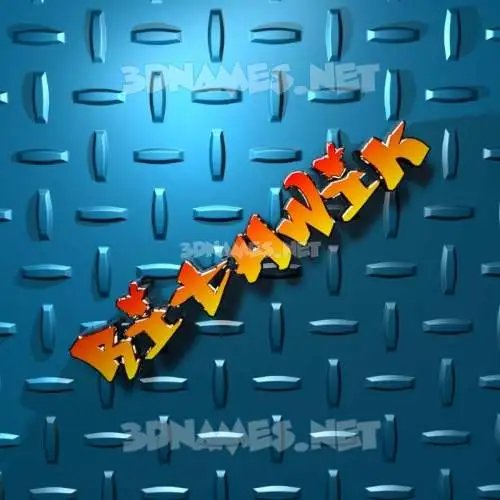 rithwik in Grid Style style - 3D name wallpaper