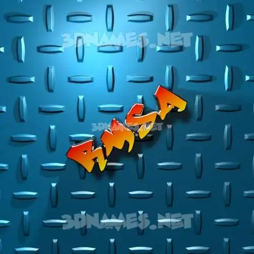 rmsa in Grid Style style - 3D name wallpaper rmsa in Grid Style style - 3D name wallpaper