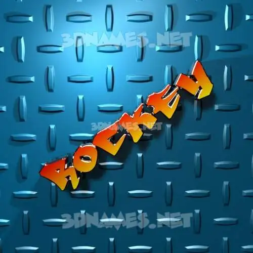 rockey in Grid Style style - 3D name wallpaper rockey in Grid Style style - 3D name wallpaper