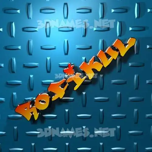 rofikul in Grid Style style - 3D name wallpaper rofikul in Grid Style style - 3D name wallpaper