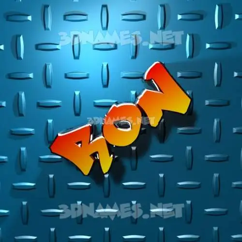 ron in Grid Style style - 3D name wallpaper ron in Grid Style style - 3D name wallpaper