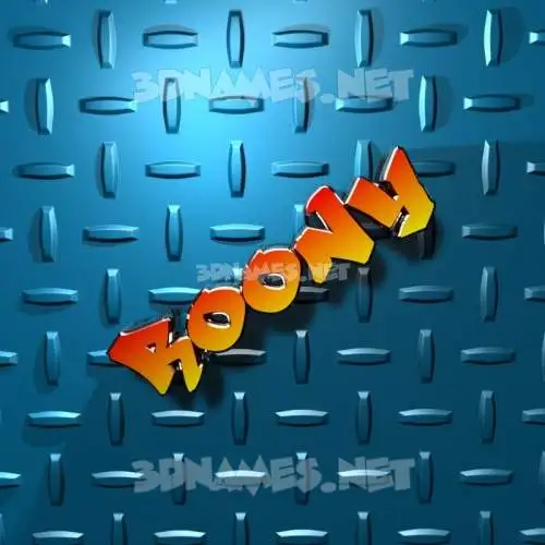 roony in Grid Style style - 3D name wallpaper roony in Grid Style style - 3D name wallpaper