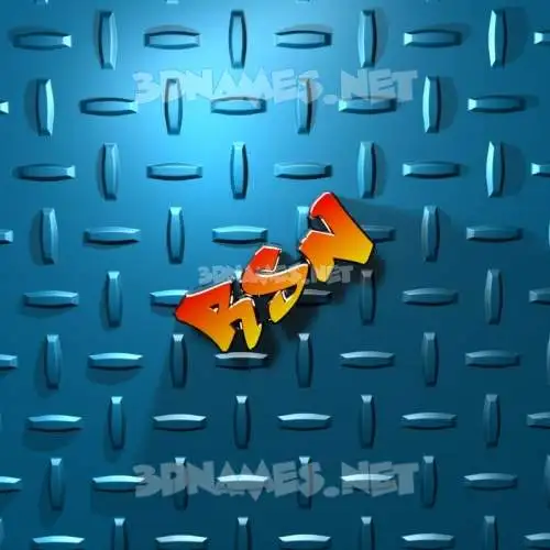 rsn in Grid Style style - 3D name wallpaper rsn in Grid Style style - 3D name wallpaper