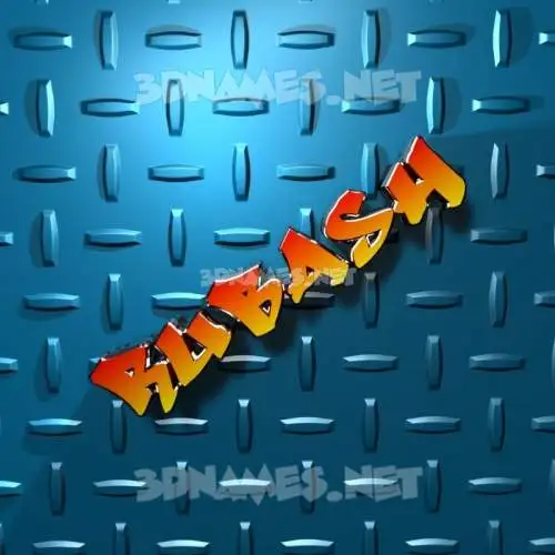 rubash in Grid Style style - 3D name wallpaper rubash in Grid Style style - 3D name wallpaper