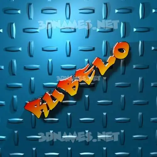 rubelo in Grid Style style - 3D name wallpaper rubelo in Grid Style style - 3D name wallpaper