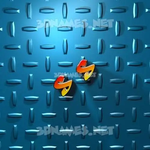 s s in Grid Style style - 3D name wallpaper