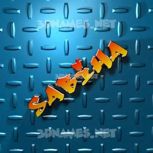 sabiha in Grid Style style - 3D name wallpaper sabiha in Grid Style style - 3D name wallpaper