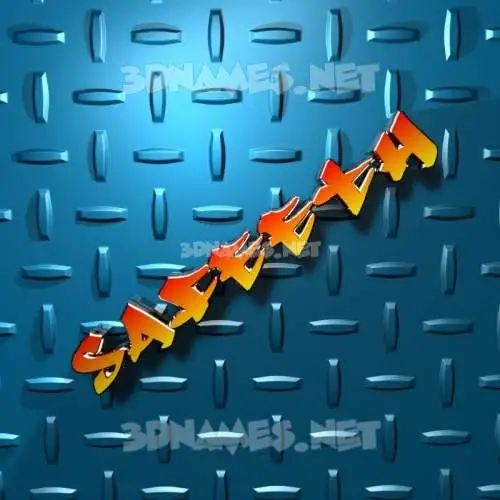 safeeth in Grid Style style - 3D name wallpaper