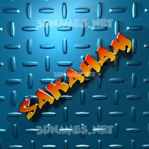 sakaham in Grid Style style - 3D name wallpaper sakaham in Grid Style style - 3D name wallpaper