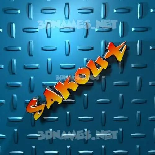 sakout in Grid Style style - 3D name wallpaper sakout in Grid Style style - 3D name wallpaper