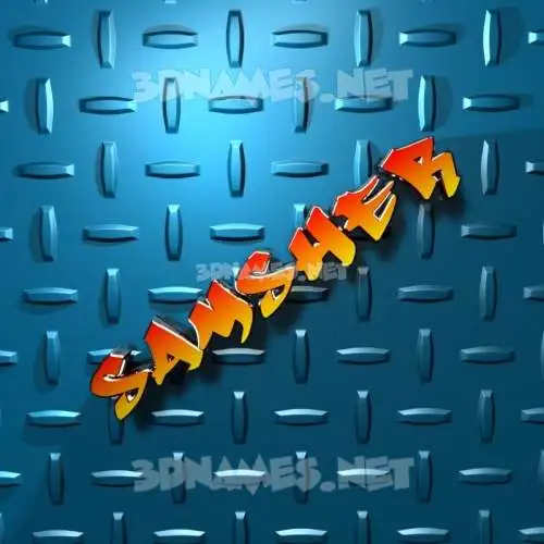 samsher in Grid Style style - 3D name wallpaper samsher in Grid Style style - 3D name wallpaper