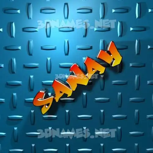 sanay in Grid Style style - 3D name wallpaper sanay in Grid Style style - 3D name wallpaper