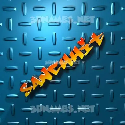 sanchhit in Grid Style style - 3D name wallpaper sanchhit in Grid Style style - 3D name wallpaper