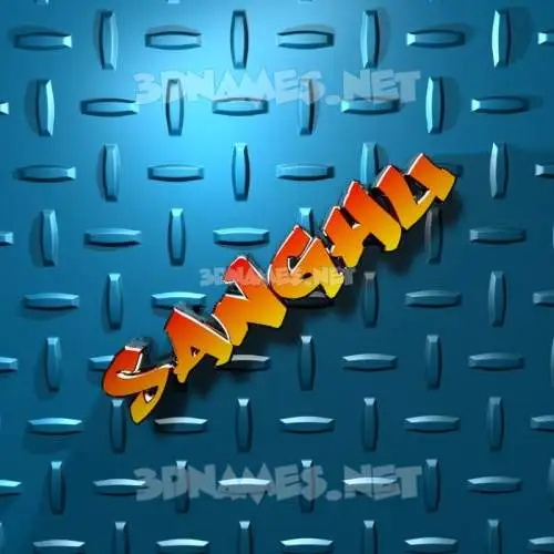 sanghu in Grid Style style - 3D name wallpaper sanghu in Grid Style style - 3D name wallpaper