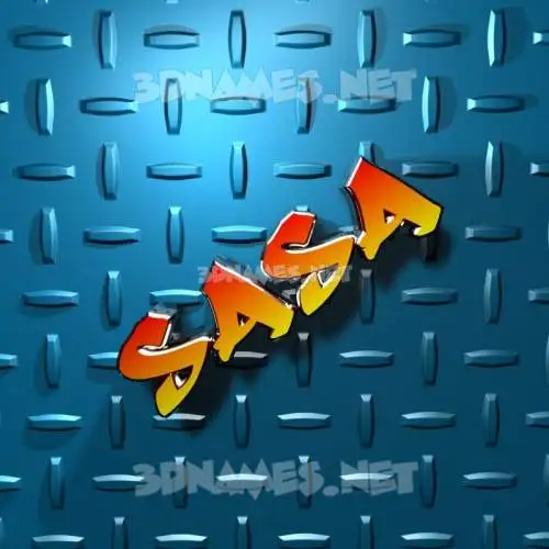 sasa in Grid Style style - 3D name wallpaper sasa in Grid Style style - 3D name wallpaper