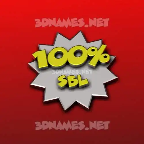 sbl in Grid Style style - 3D name wallpaper