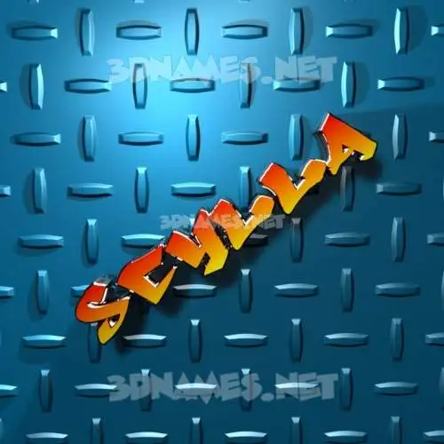 scylla in Grid Style style - 3D name wallpaper scylla in Grid Style style - 3D name wallpaper