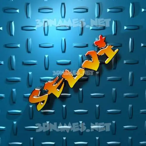 selvi in Grid Style style - 3D name wallpaper
