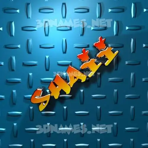 shaii in Grid Style style - 3D name wallpaper shaii in Grid Style style - 3D name wallpaper