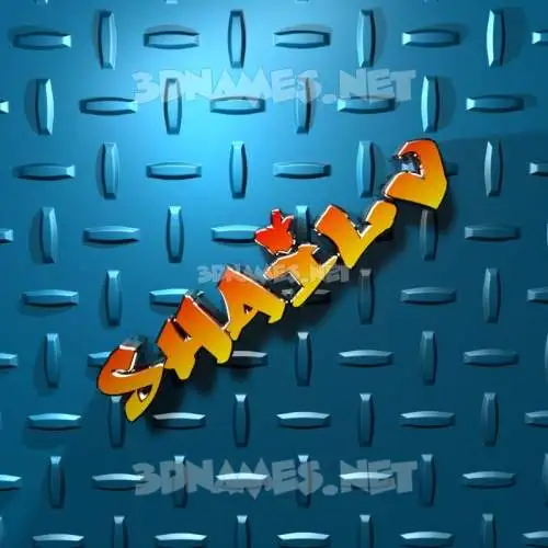 shailv in Grid Style style - 3D name wallpaper