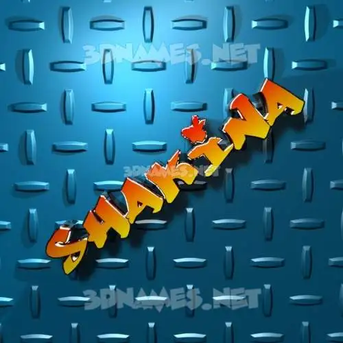shakina in Grid Style style - 3D name wallpaper shakina in Grid Style style - 3D name wallpaper