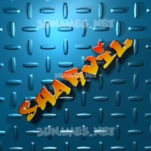 sharvil in Grid Style style - 3D name wallpaper