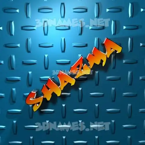 shazma in Grid Style style - 3D name wallpaper shazma in Grid Style style - 3D name wallpaper